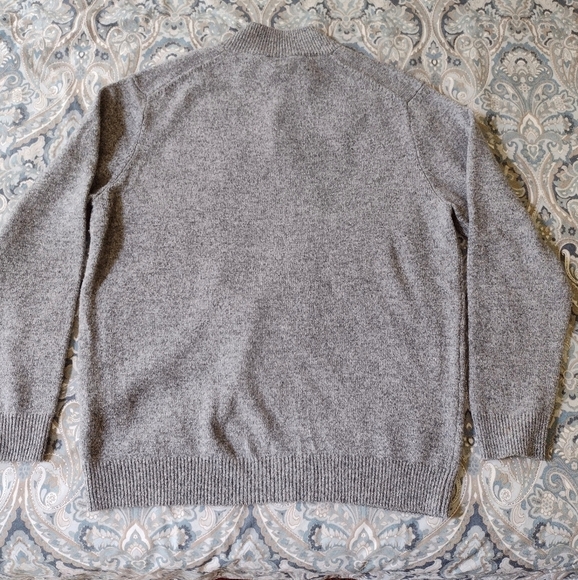 Jos. A. Bank Executive Collection 4 Button Mock Neck Pullover Sweater Sz XL - Picture 4 of 6